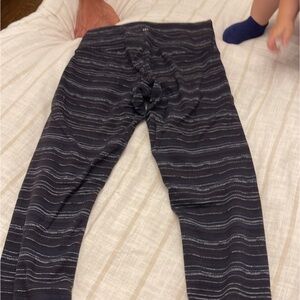 Lululemon high times legging 6 cyber stripe